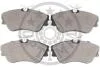 Гальмівні колодки дискові Optimal BP-09929 (фото 2)