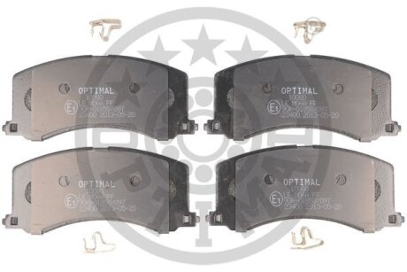Гальмівні колодки дискові Optimal BP-10080