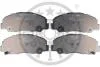 Гальмівні колодки дискові Optimal BP-10201 (фото 1)