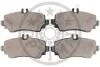 Гальмівні колодки дискові Optimal BP-10205 (фото 2)