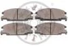 Гальмівні колодки дискові Optimal BP-10264 (фото 2)