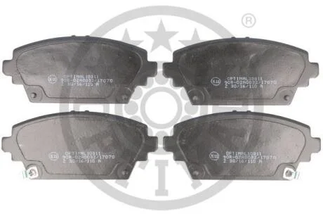 Гальмівні колодки дискові Optimal BP-10311