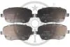 Гальмівні колодки дискові Optimal BP-10492 (фото 1)