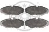 Гальмівні колодки дискові Optimal BP-12014 (фото 1)