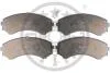Гальмівні колодки дискові Optimal BP-12086 (фото 1)