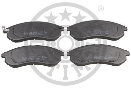 Гальмівні колодки дискові Optimal BP-12117