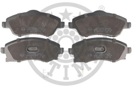 Гальмівні колодки дискові Optimal BP-12126
