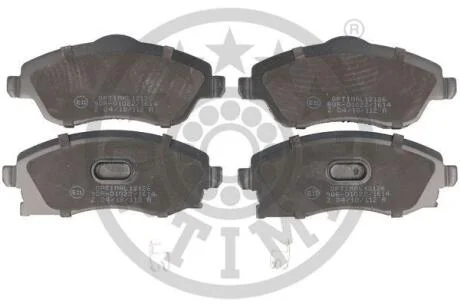 Гальмівні колодки дискові Optimal BP-12126