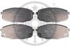 Гальмівні колодки дискові Optimal BP-12135 (фото 1)