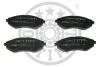 Гальмівні колодки дискові Optimal BP-12154 (фото 1)