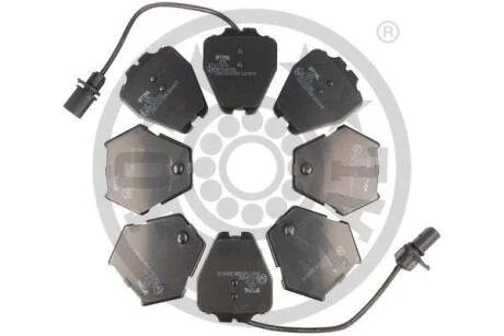 Гальмівні колодки дискові Optimal BP-12158