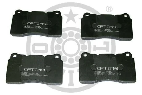Гальмівні колодки дискові Optimal BP-12166