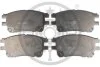 Гальмівні колодки дискові Optimal BP-12238 (фото 1)
