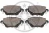 Гальмівні колодки дискові Optimal BP-12249 (фото 2)