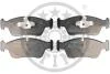 Гальмівні колодки дискові Optimal BP-12257 (фото 1)