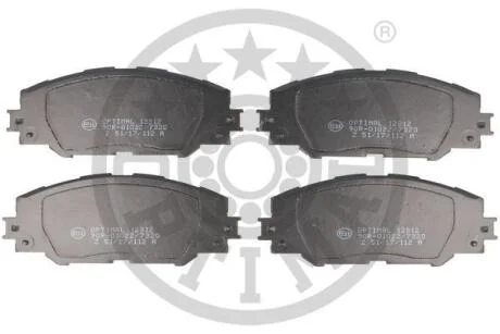 Гальмівні колодки дискові Optimal BP-12312