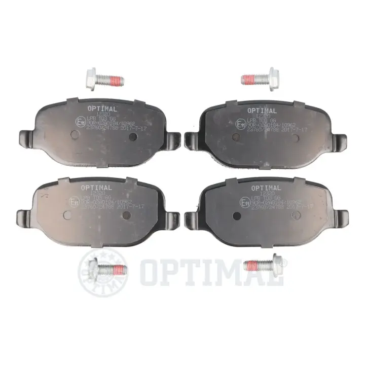 Гальмівні колодки дискові Optimal BP-12320 (фото 1)