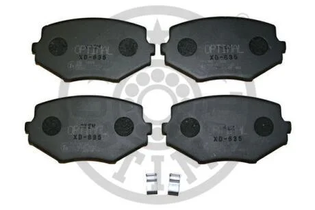 Гальмівні колодки дискові Optimal BP-12326