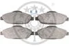 Гальмівні колодки дискові Optimal BP-12340 (фото 2)