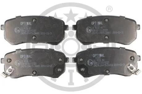 Гальмівні колодки дискові Optimal BP-12355