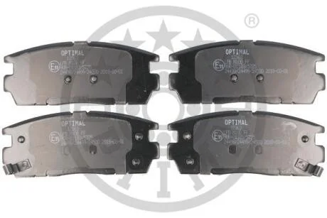 Гальмівні колодки дискові Optimal BP-12363