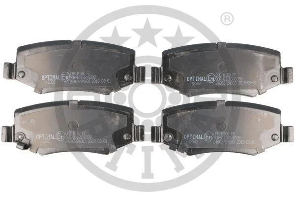 Гальмівні колодки дискові Optimal BP-12382 (фото 1)