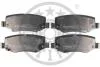 Гальмівні колодки дискові Optimal BP-12382 (фото 1)