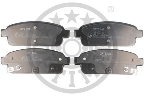 Гальмівні колодки дискові Optimal BP-12398