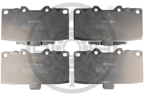 Гальмівні колодки дискові Optimal BP-12411