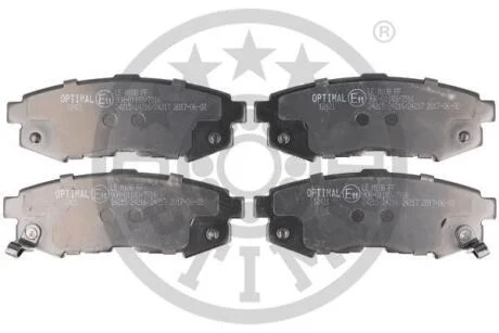 Гальмівні колодки дискові Optimal BP-12421