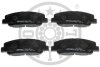 Гальмівні колодки дискові Optimal BP-12425 (фото 1)