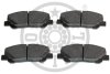 Гальмівні колодки дискові Optimal BP-12425 (фото 2)