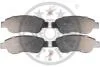 Гальмівні колодки дискові Optimal BP-12438 (фото 1)