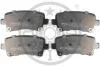 Гальмівні колодки дискові Optimal BP-12454 (фото 1)
