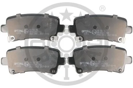 Гальмівні колодки дискові Optimal BP-12454