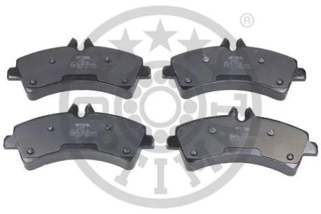 Гальмівні колодки дискові Optimal BP-12472