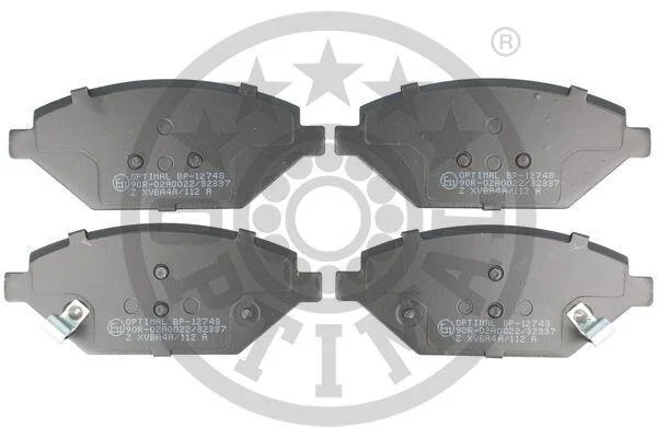 Гальмівні колодки дискові Optimal BP-12478 (фото 1)