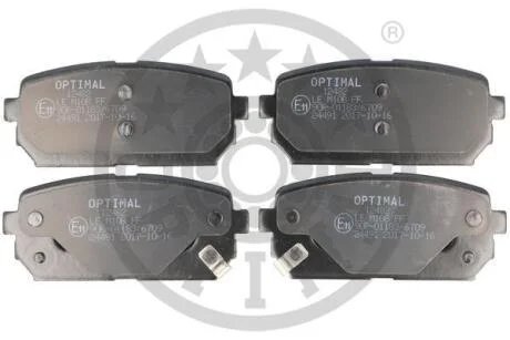 Гальмівні колодки дискові Optimal BP-12482