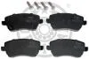 Гальмівні колодки дискові Optimal BP-12487 (фото 1)