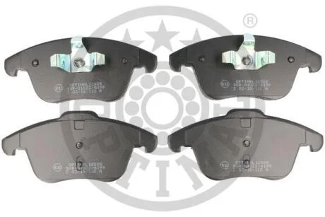 Гальмівні колодки дискові Optimal BP-12505