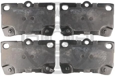 Гальмівні колодки дискові Optimal BP-12528