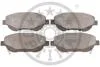 Гальмівні колодки дискові Optimal BP-12551 (фото 2)