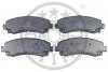 Гальмівні колодки дискові Optimal BP-12562 (фото 1)