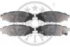 Гальмівні колодки дискові Optimal BP-12563 (фото 1)