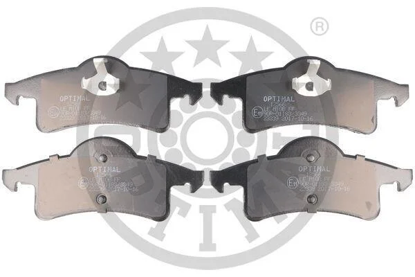 Гальмівні колодки дискові Optimal BP-12566 (фото 1)