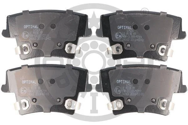 Гальмівні колодки дискові Optimal BP-12569 (фото 1)