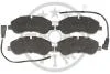 Гальмівні колодки дискові Optimal BP-12588 (фото 1)