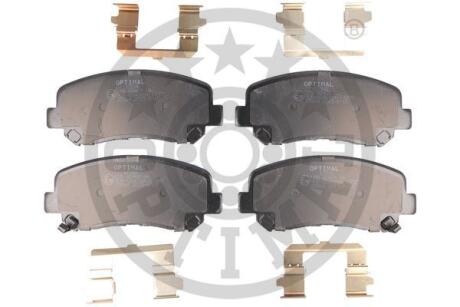 Гальмівні колодки дискові Optimal BP-12590