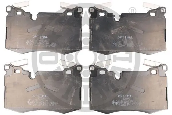 Гальмівні колодки дискові Optimal BP-12597 (фото 1)