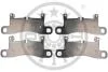 Гальмівні колодки дискові Optimal BP-12598 (фото 1)
